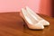 White wedding shoes for women