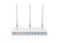 White wifi router. 3d rendering illustration isolated