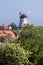 White windmill on Bornholm