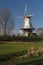 White windmill in Veere