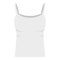 White woman tank top icon isolated