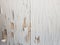 White Wood Chipped Paint Wall