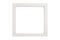 White wooden border photo frame minimalistic modern looking square classic