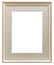 White wooden frame