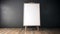 whiteboard background with empty copyspace, generative AI