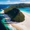 Whitehaven beach is in Australia.