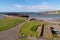 Whitehaven Cumbria UK The West Pier Lighthouse and view to sea