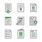 Whitepaper Download Icon Button Set