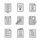 Whitepaper Download Icon Button Set