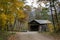 Whites Covered Bridge in Autumn