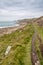 Whitesand bay in cornwall england UK