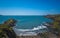 Whitesands Bay beach and cliffs, Wales