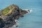 Whitesands Bay beach and cliffs, Wales