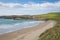 Whitesands Bay beach by St Davids Pembrokeshire West Wales UK