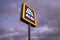 Whitesboro, New York - Nov 24, 2019: Aldi grocery store sign. Aldi is is a global discount supermarket chain based in Germany.