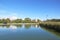 Whitestone pond in Hampstead, London