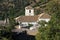 Whitewashed church in Bubion village