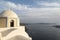 Whitewashed church at santorini island, Greece