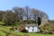 Whitewashed cottage in the English Lake District