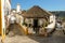 Whitewashed houses. Obidos. Portugal