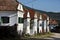 Whitewashed houses in Torocko, Rimetea village. Romania