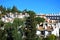 Whitewashed Spanish townhouses and apartments, Calahonda, Spain.