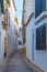 whitewashed streets of the jewish quarter of the spanish city co