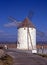 Whitewashed windmill, Consuegra, Spain.