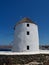 Whitewashed Windmill on Mykonos, Greece