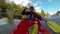 Whitewater kayaking