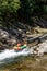 Whitewater kayaking