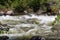 Whitewater of the Middle Popo Agie River at Sinks Canyon, Lander, Wyoming, USA