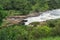 Whitewater at Murchison Falls in Africa