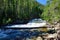 Whitewater in rocky mountains national park, Colorado