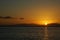 Whitsunday islands sunset
