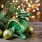 Whittled Whimsy: Green Dragon Enhances New Year Festivities