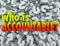 Who is Accountable Responsible Words Question Marks