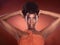 Who said you have to conform to the norm. Cropped portrait of an attractive young woman posing in studio against a red