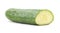 Whole English cucumber with cut end & x28;isolated& x29;