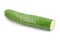 Whole English cucumber with cut end & x28;isolated& x29;