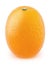 Whole kumquat isolated on a white background