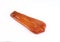 Whole piece of Bottarga, italian gastronomic specialty. It is made of salted, cured fish roe of gray mullet or bluefin tuna.