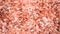 Whole pink color rock salt