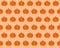 Whole pumpkin flat style seamless background thanksgiving day vector illustration