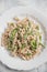 Whole wheat pasta with asparagus