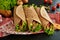 Whole Wheat Tortilla Wraps with Beef and Vegetables