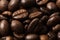 wholegrain coffee beans texture background
