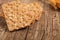 Wholegrain crispbread