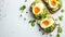 Wholesome Brunch Delight: Scrumptious Avocado Toast with Hard-Boiled Eggs for a Nutritious Start to