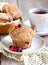 Wholewheat berry muffins